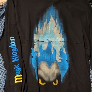 Disney Spirit Jersey Black Sweatshirt